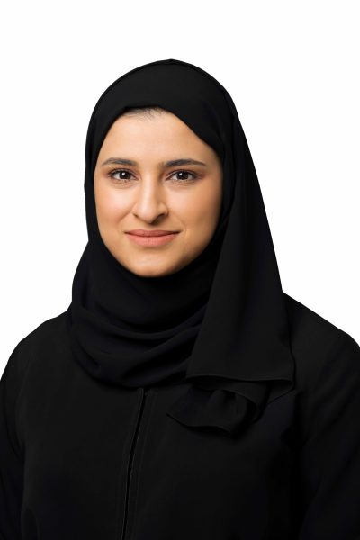 Official portrait of Her Excellency Sara bint Yousef Al Amiri